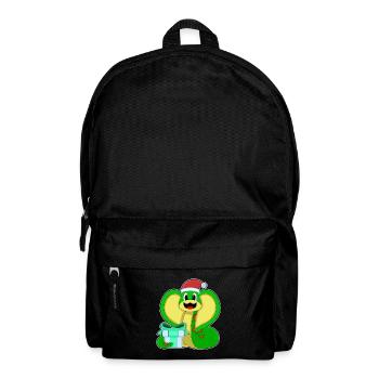 Forfait de Noël serpent - Sac à dos - noir - Devant