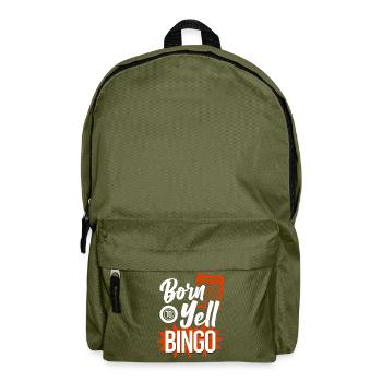 Bingo Player Born To Yell Bingo - Backpack - olive green - Front