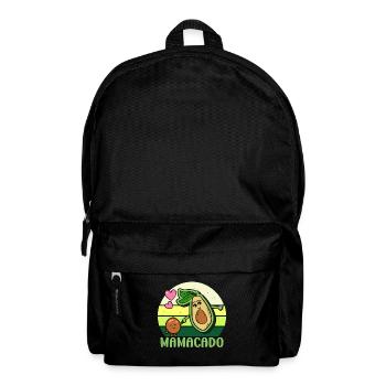 Avocado Mom Mamacado Pregnant Mom - Backpack - black - Front