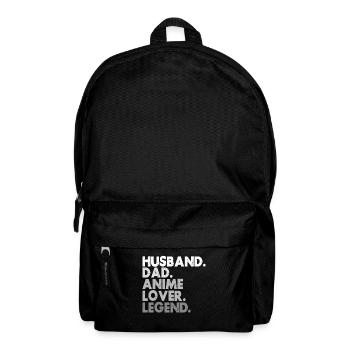 Papa Anime Comme Un Papa Ordinaire Otaku Manga Japonais - Sac à dos - noir - Devant