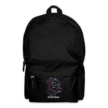 Bitcoin To The Future Bitcoin Btc Crypto Currency - Backpack - black - Front