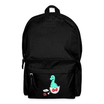 Dino Baby Geburt Schwangerschaft Eierschale - Rucksack - Schwarz - Vorne