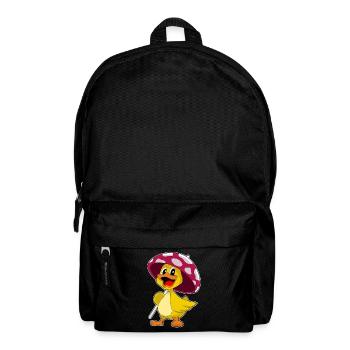 Ente Regenschirm - Rucksack - Schwarz - Vorne