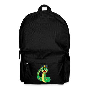 Snake Policeman Police - Backpack - black - Front