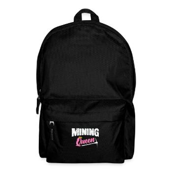 Reine de l’exploitation minière - Sac à dos - noir - Devant