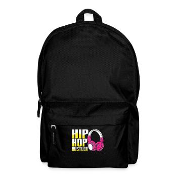 HipHop -Tänzer Breakdancing Der 80er 90er Hip Hop - Rucksack - Schwarz - Vorne