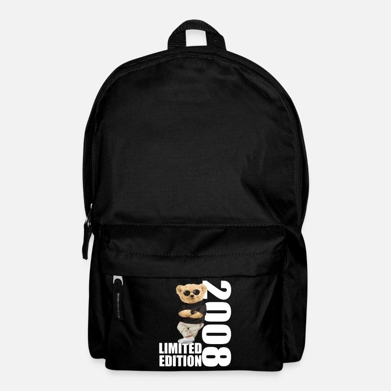Limited Edition 2008 Bär Bären Geburtstag 2008 - Rucksack - Schwarz