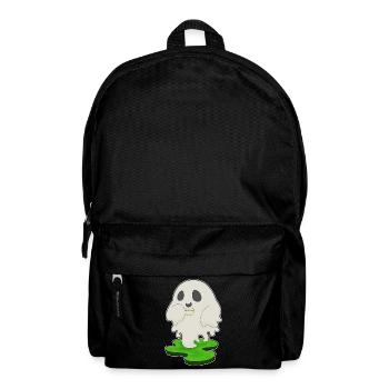 Geist Halloween Kaffee - Rucksack - Schwarz - Vorne