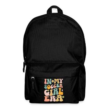 Soccer Girl Teen Soccer Lover Player - Backpack - black - Front