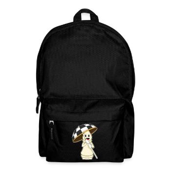 Schachfigur Turm Schach - Rucksack - Schwarz - Vorne