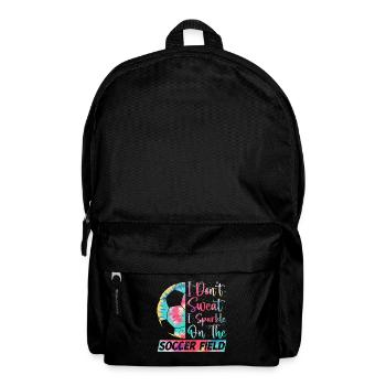 Soccer Girl Teen Soccer Lover Player - Backpack - black - Front