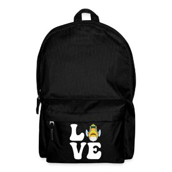 Humuhumunukunukuapua’a Pousseur de récif hawaïen - Sac à dos - noir - Devant