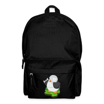 Masque d’Halloween pingouin - Sac à dos - noir - Devant