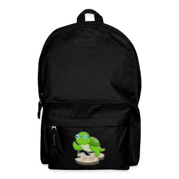 Turtle Glasses - Backpack - black - Front