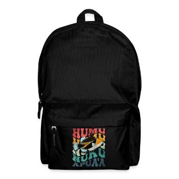 Baliste de récif hawaïen Humuhumunukunukuapua’a - Sac à dos - noir - Devant
