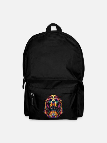 Englischer Springer Spaniel Hund Sonnenbrille Pop - Rucksack - Schwarz