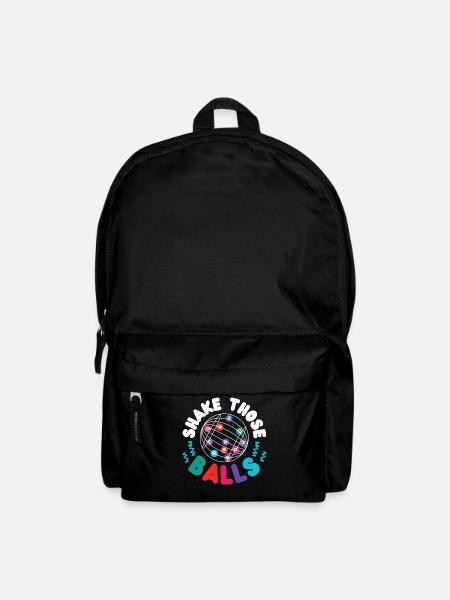 Bingo Player Pun Shake Those Balls - Rucksack - Schwarz