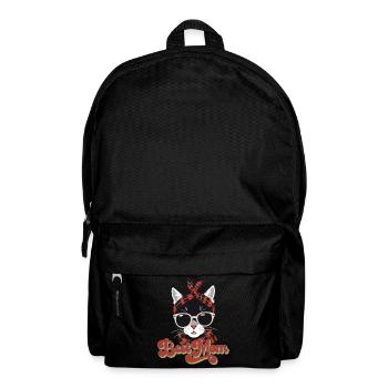 Beste Mom Niedliche Katzenmama Stilvolle - Rucksack - Schwarz - Vorne