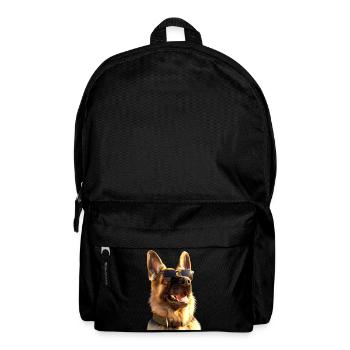 German Shepherd Dog Love German Shepherd Dog Dogs - Backpack - black - Front