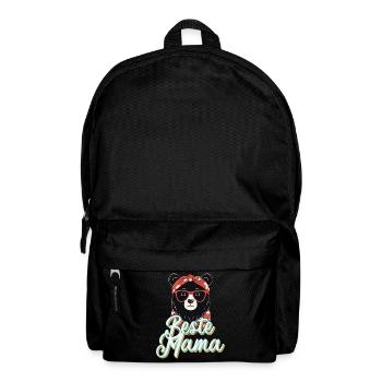 Best Mom Mother's Day Great Funny Mom Design - Backpack - black - Front
