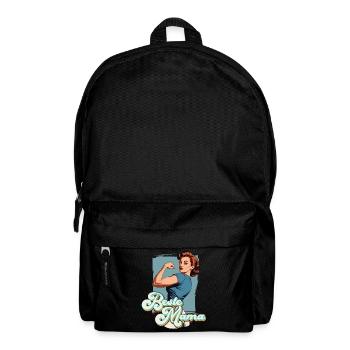 Best Mom Proud Mom Funny Mom Design - Backpack - black - Front
