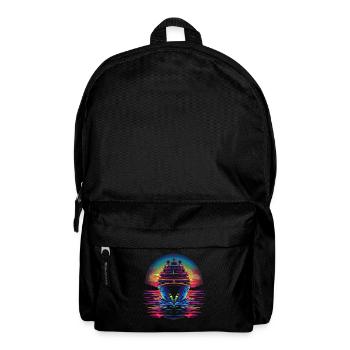 Croisière Vacances Croisière Pop Art - Sac à dos - noir - Devant