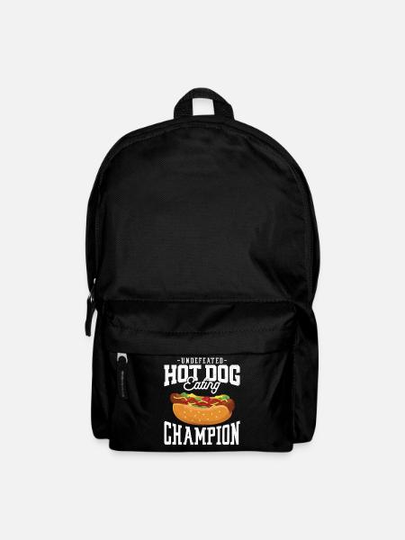 Hot Dog Adult Undefeated Hot Dog - Rucksack - Schwarz