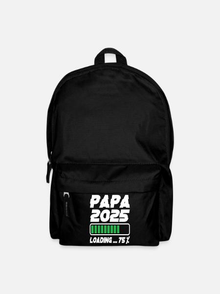 Papa 2025 Loading - Rucksack - Schwarz
