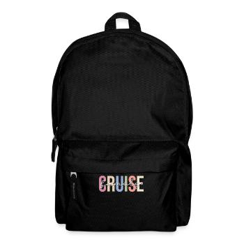Cruise Holiday Cruise Cruise Ship - Backpack - black - Front