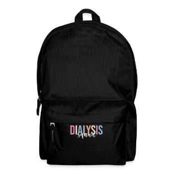 Dialyse-Techniker Dialyse-Techniker - Rucksack - Schwarz - Vorne