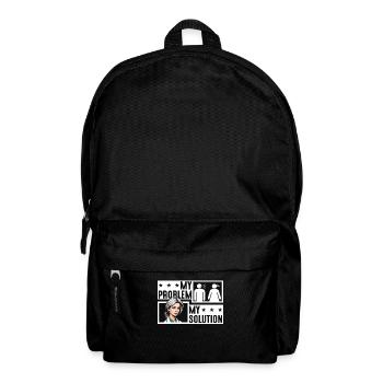 Psychiatrist My Problem My Pictogram Mom Therapist - Rucksack - Schwarz - Vorne