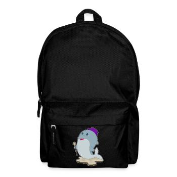 Dolphin Pensioner Walking Stick - Backpack - black - Front