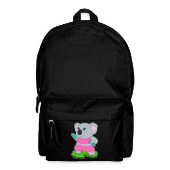 Bodybuilder Koala Haltères Bodybuilding - Sac à dos - noir - Devant