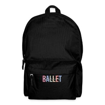 Dancing Ballet Dance Ballerina - Backpack - black - Front