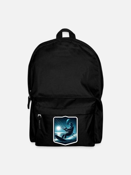 Kitesurfen - Rucksack - Schwarz