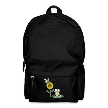 Frosch Frösche Kröte Amphibie - Rucksack - Schwarz - Vorne