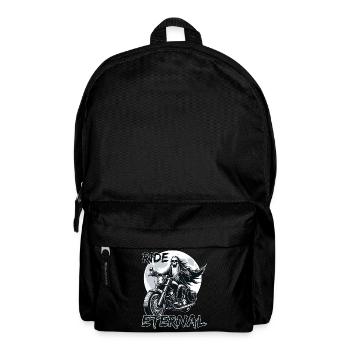 Ride Eternal: Die Quest des Skelett-Bikers - Rucksack - Schwarz - Vorne