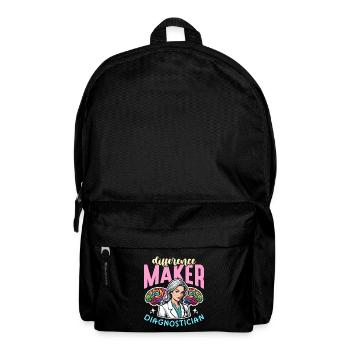 School Psych Difference Maker School Counselor - Rucksack - Schwarz - Vorne