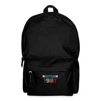 Millésime anniversaire 1987 - Sac à dos - noir - Devant