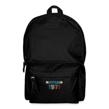 Millésime anniversaire 1971 - Sac à dos - noir - Devant