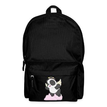 Ailes d’ange de panda - Sac à dos - noir - Devant