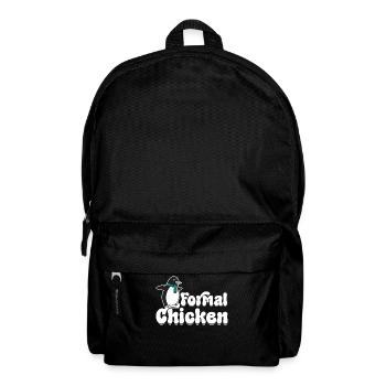 Lustiges Meme Pinguin-Liebhaber Formal Huhn Illust - Rucksack - Schwarz - Vorne