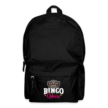 Bingo-Königin - Rucksack - Schwarz - Vorne