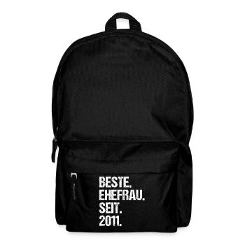 Meilleure épouse de la Saint-Valentin depuis 2011 - Sac à dos - noir - Devant