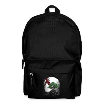 Drache Drachen Fabel Mittelalter Märchen Myth - Rucksack - Schwarz - Vorne