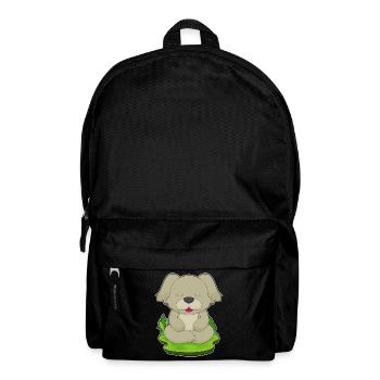 Hund Yoga Fitness Meditation - Rucksack - Schwarz - Vorne