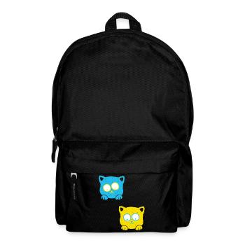 Animal shelter, animal lover, animal welfare, cats, Ukraine - Backpack - black - Front