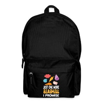 Juste un autre coquillage de coquillage que je pormise coquillages - Sac à dos - noir - Devant