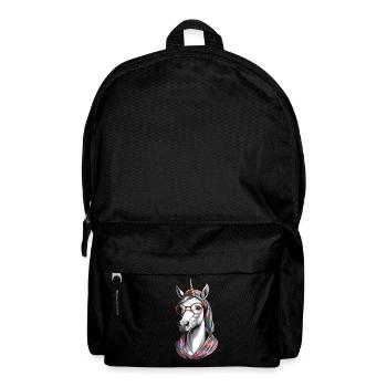 Einhorn Mama Lustige Einhörner Liebende Mutter - Rucksack - Schwarz - Vorne