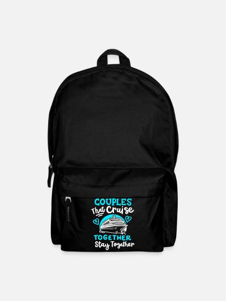 Kreuzfahrt für Paare - Rucksack - Schwarz